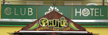 Website of Hotel Chillis (made by kimhauser.ch)